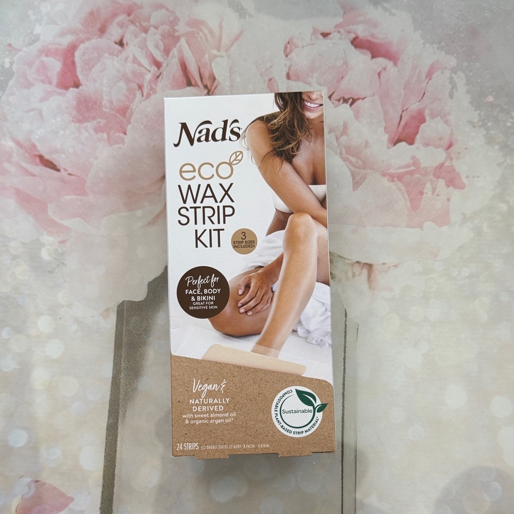 Nads Eco Wax Strip Kit - Brown and White